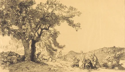 Le Christ au matin de rameaux, 1918