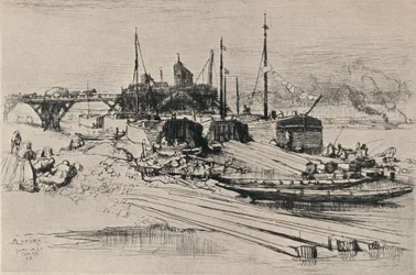 Öffentliche Müllhalde, Quai de la Gare