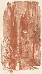 Rue Saint-Severin, veröffentlicht 1901