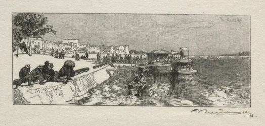 Anlegestelle in Bercy