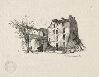 St. Julien le Pauvre: Das Pfarrhaus