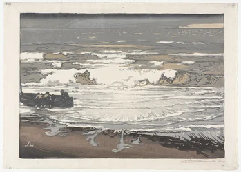 Die brechenden Wellen, Flut von September 1901