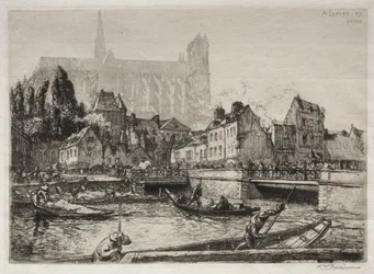 Ankunft des Gemüses-Amiens, 1907