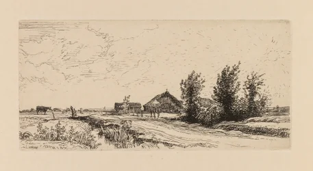 Auguste Lepère: Le petit gardeur de vaches