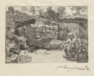 Fontainebleau-Wald: Hütte des Steinbrucharbeiters