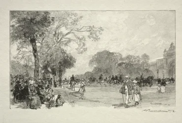 Die Avenue des Champs-Élysées