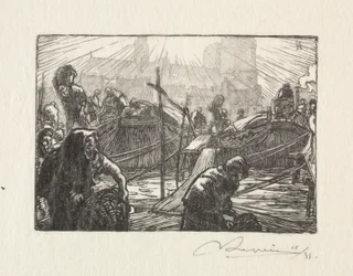 Notre Dame vom Apfelmarkt aus gesehen
