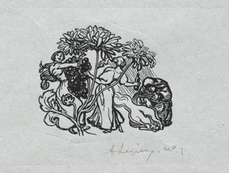 Pariser Almanach, 1897: Schlussstück, Herbst