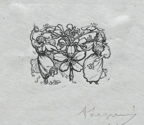 Pariser Almanach, 1897: Schlussstück, Frühling