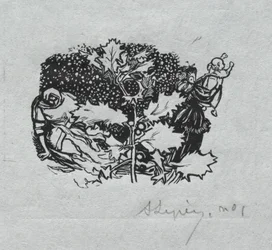 Pariser Almanach, 1897: Schlussstück, Winter