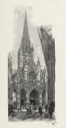 Rouen Illustré: Eglise Saint Maclon, 1896