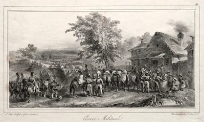 Album für 1831: Militärkonvoi, 1831