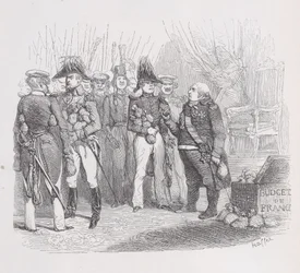 Die barbarische Heilige Allianz aus den gesammelten Werken von Béranger, 1836