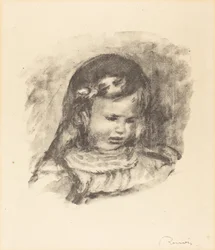 Claude Renoir mit gesenktem Kopf