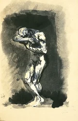 Illustration für Les Fleurs du Mal Die Blumen des Bösen von Charles Baudelaire, 1887-1888