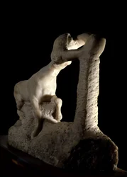 Die Zentaurin. Marmorskulptur von Auguste Rodin (1840-1917) 20. Jahrhundert Paris, Musée Rodin