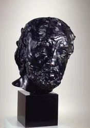 Mann mit gebrochener Nase, vor 1864