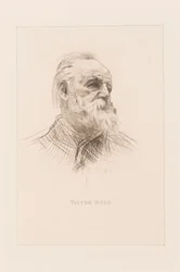Porträt von Victor Hugo