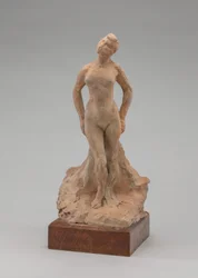 Statuette einer Frau, frühe 1880er Jahre