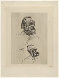Victor Hugo Dreiviertelansicht, 1885