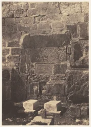 Jerusalem. Tempelbezirk. Josaphat-Poterne