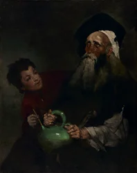 Lazarillo de Tormes und sein blinder Meister, vor 1880