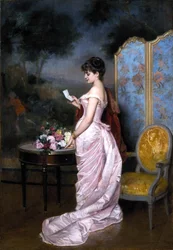 Der Liebesbrief von Auguste Toulmouche