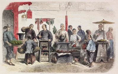 Straßenköche in Kanton