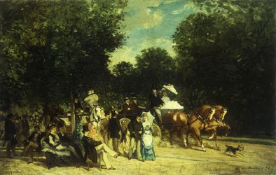 Ein Tag im Park, 1875