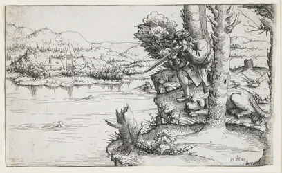 Entenjagd mit Schusswaffen, 1545
