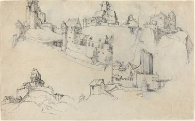 Burg auf dem Hügel, ca. 1546