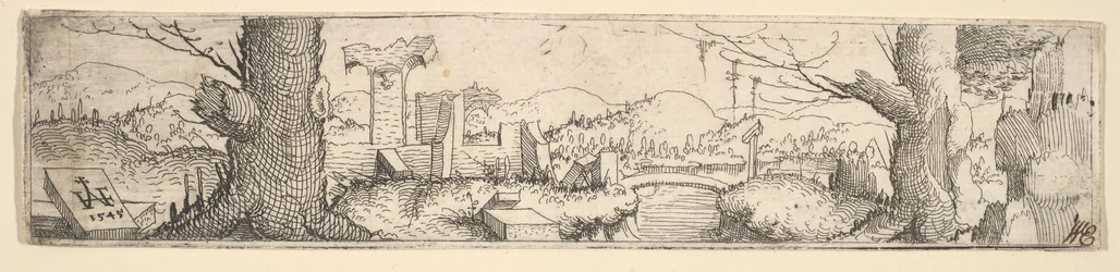 Landschaft, 1545
