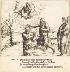 Die Taufe Christi, 1547