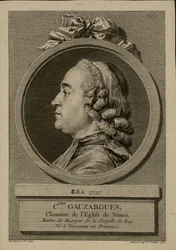 Porträt von Charles Gauzargues 1725-1799, 1767