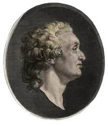 Porträt von Marie Jean Antoine Nicolas de Caritat, Marquis de Condorcet (1743-1794) nach Augustin Saint-Aubin - 1736-1807