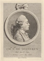 Porträt von Charles-Frédéric de Heinecken