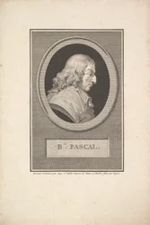 Porträt von Blaise Pascal, 1802
