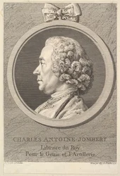 Porträt von Charles-Antoine Jombert, 1770