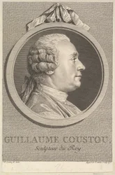 Porträt von Guillaume Coustou, 1770