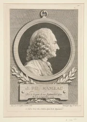 Porträt von Jean-Philippe Rameau