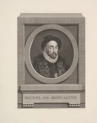 Porträt von Michel de Montaigne, 1774