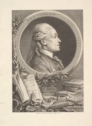 Porträt von Simon-Nicolas-Henri Linguet, 1773
