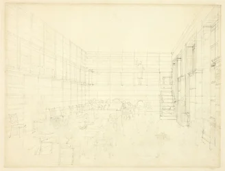 Studie für Royal Institution, Albemarle Street, aus Microcosm of London