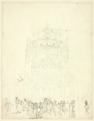 Studie für Vauxhall Garden