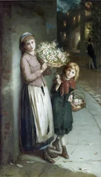 Blumenmädchen – eine Sommernacht
