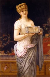Pompejanisches Mädchen