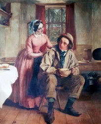 Porträt von Charles Dickens