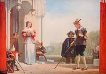 Shakespeare: Slender und Anne Page, Die lustigen Weiber von Windsor, Akt I, Szene 1