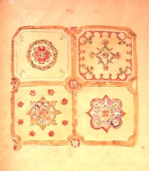 Deckengestaltung für den Palace of Westminster