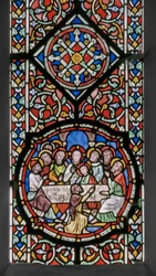 Die Passion Christi, Ostfenster (Detail)